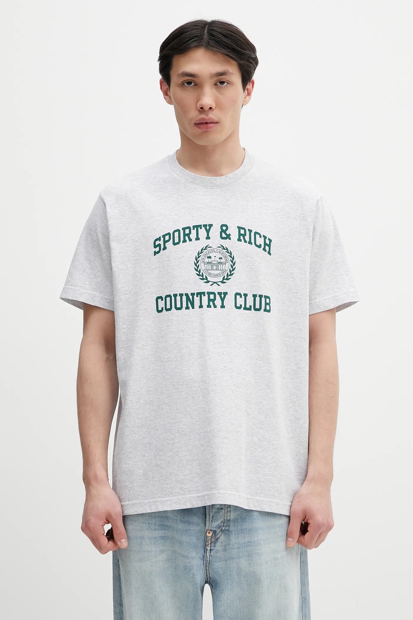 Sporty & Rich t-shirt Varsity Crest PRM EU