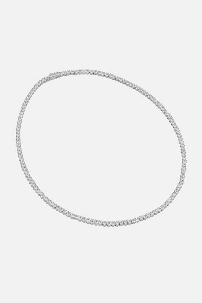 NEIGHBORHOOD silver necklace SILVER BUTTON NECKLACE PRM EU