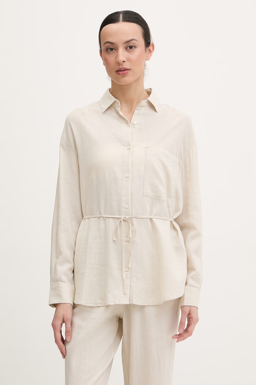Tunica Da Spiaggia Diesel Per Donna, Beige, Taglia S, Corta, Stile Caftano, Nuova Con Etichette, Made In Italy