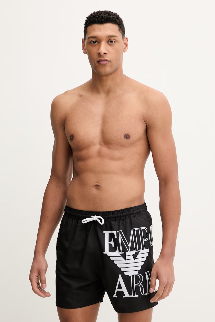 Купальные шорты Emporio Armani Underwear цвет чёрный EM000583