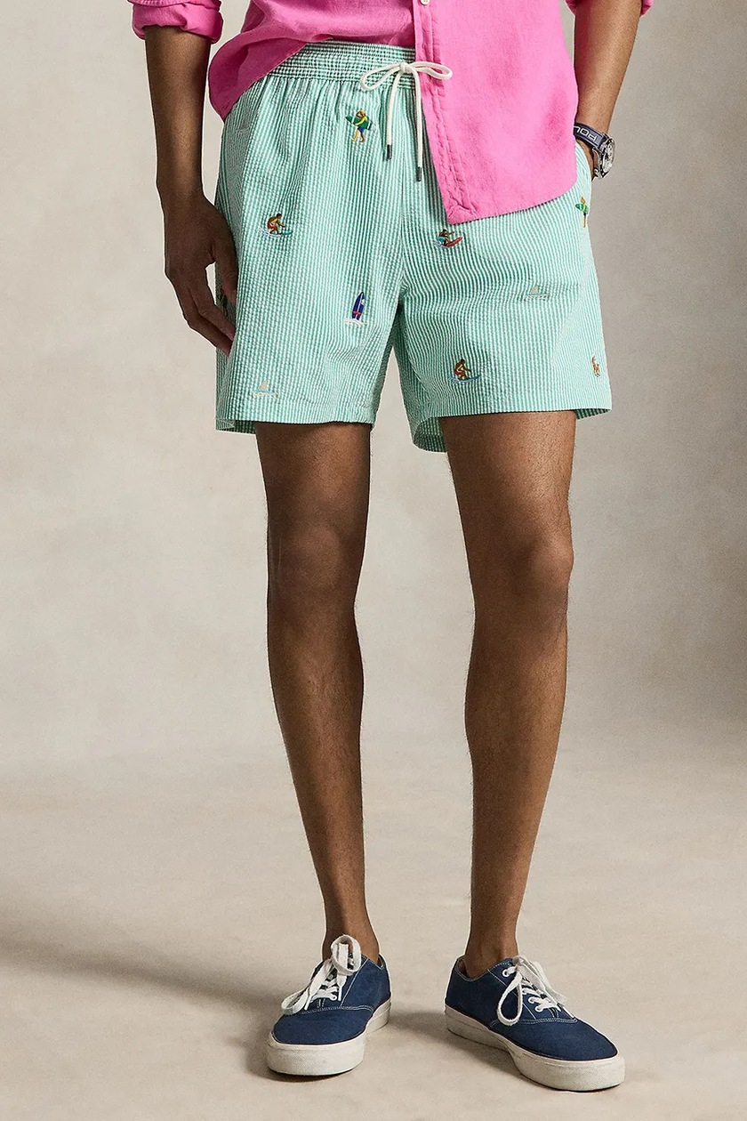 Polo Ralph Lauren swim shorts blue color 710957786 at PRM US