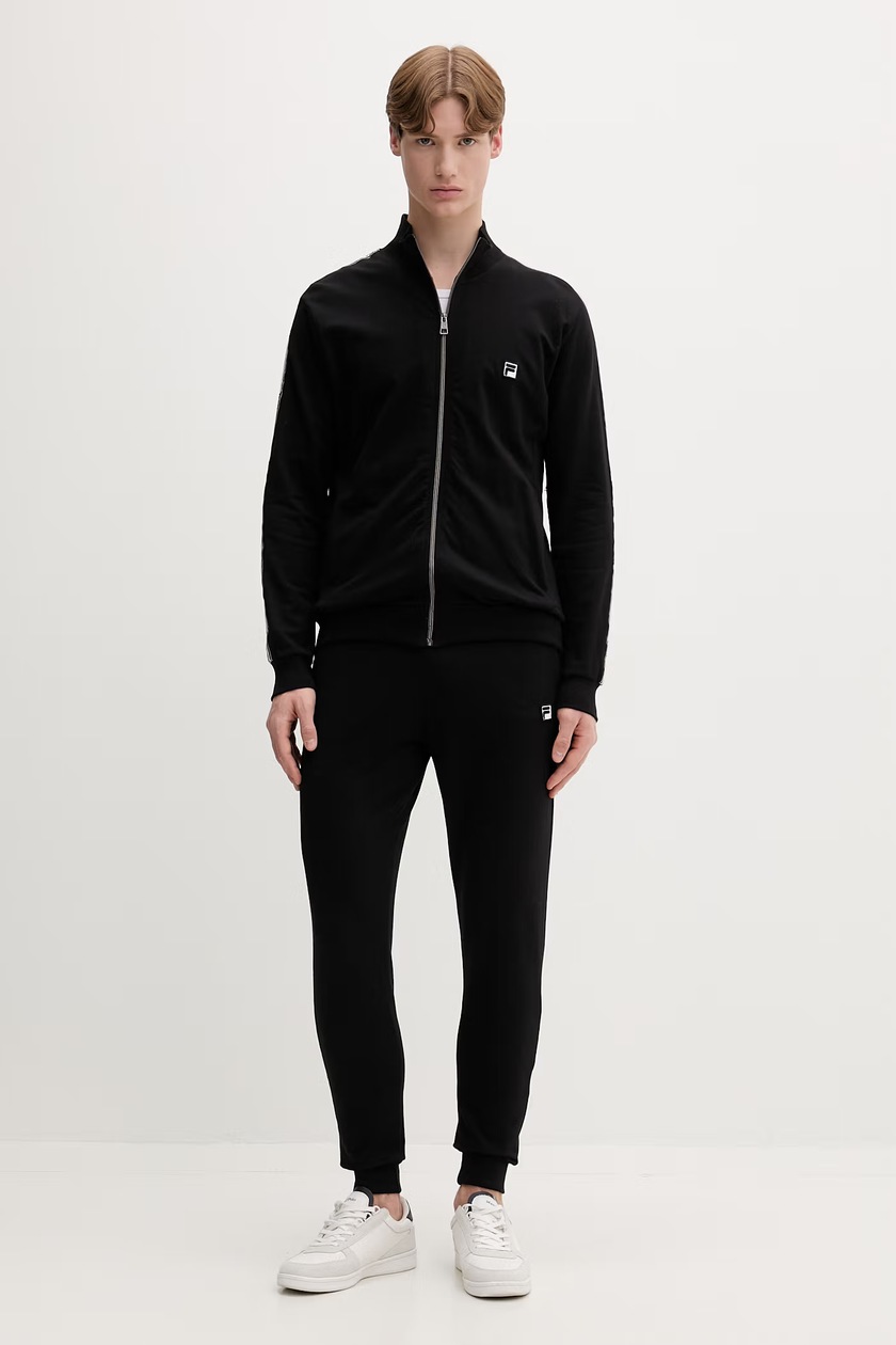 Спортивный костюм Lacoste мужской цвет чёрный | ANSWEAR.ua