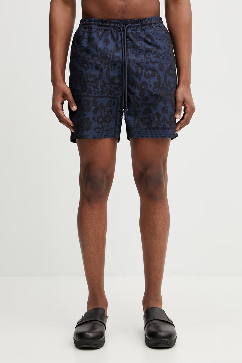 Carhartt WIP Chase Swim Trunks Men's navy I035062.00HXX at PRM US