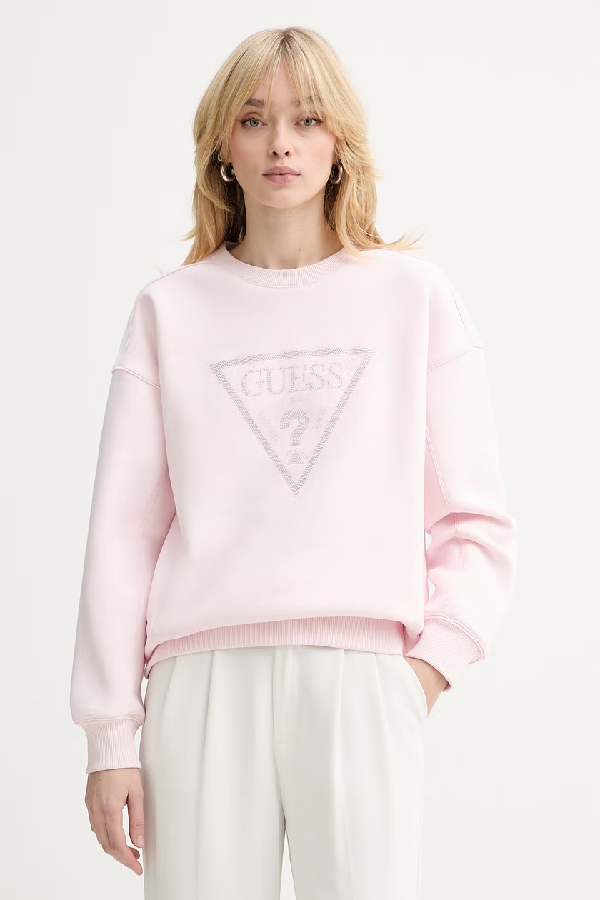 Felpa Moschino Donna Multicolore – Modello 232V6A17194413-1888, Taglia S, In Tessuto Stretch Brushed Fleece 94% Cotone 6% Elastan