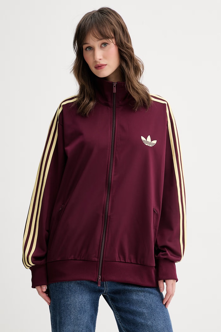 adidas Originals sweatshirt Rasant Tracktop women's red color