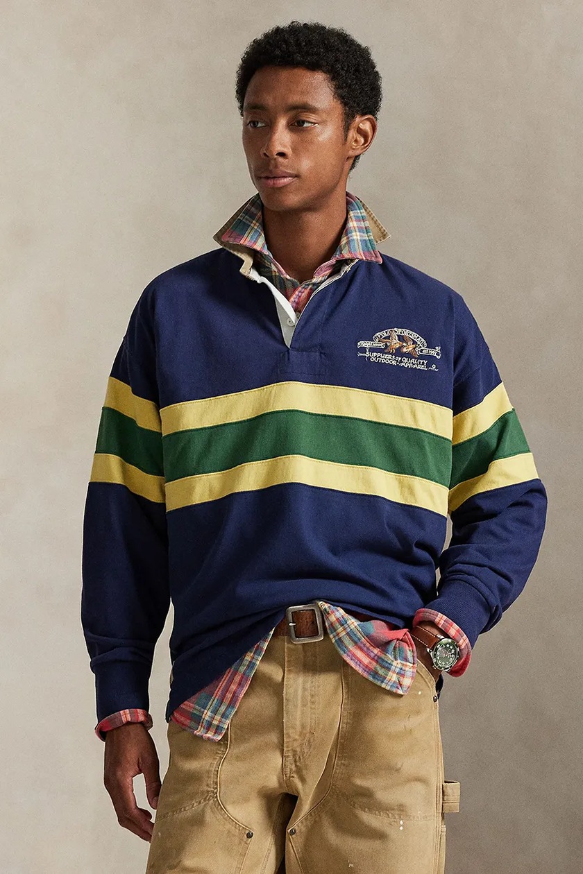 saryasune 　POLO RALPH LAUREN Polo Ralph Lauren WOOL QUARTER-ZIP JUMPER - Pulover - fawn grey