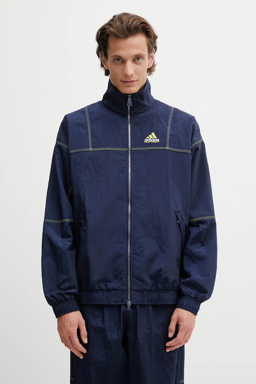 adidas Originals sweatshirt Track Top men's navy blue color with adidas Originals sweatshirt Track Top men's navy blue color with