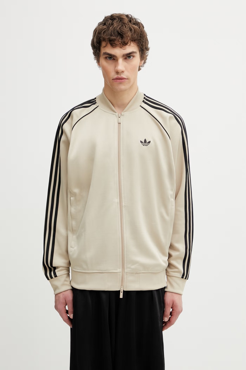 adidas Originals sweatshirt SST TT men's beige color JP2519 at PRM US