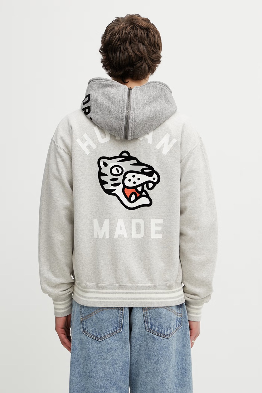 こう！HUMAN MADE SWEAT HOODIE ジップアップパーカー HUMAN MADE CLASSIC ZIP-UP SWEAT HOODIE – HUMAN MADE Inc.