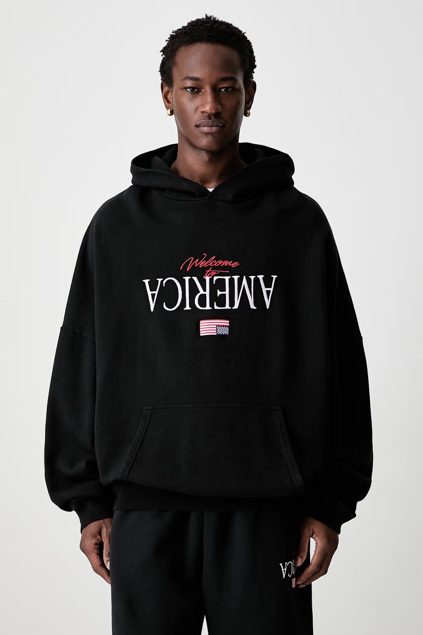 Neil Barrett sweatshirt Slim Dropped Shoulder Double Layer