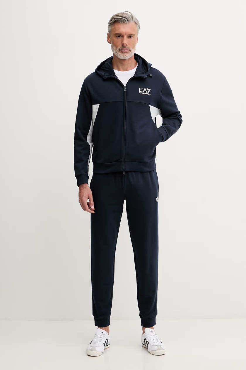 EA7 Emporio Armani спортивний костюм чоловічий темно-синій AF20845