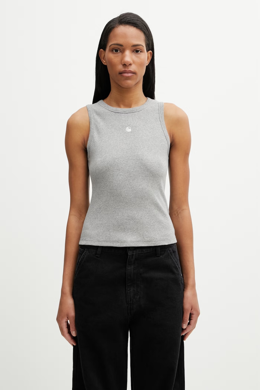 Rick Owens Lilies top women's gray color LI02D5192RV at PRM US Rick Owens Lilies top women's gray color LI02D5192RV at PRM US