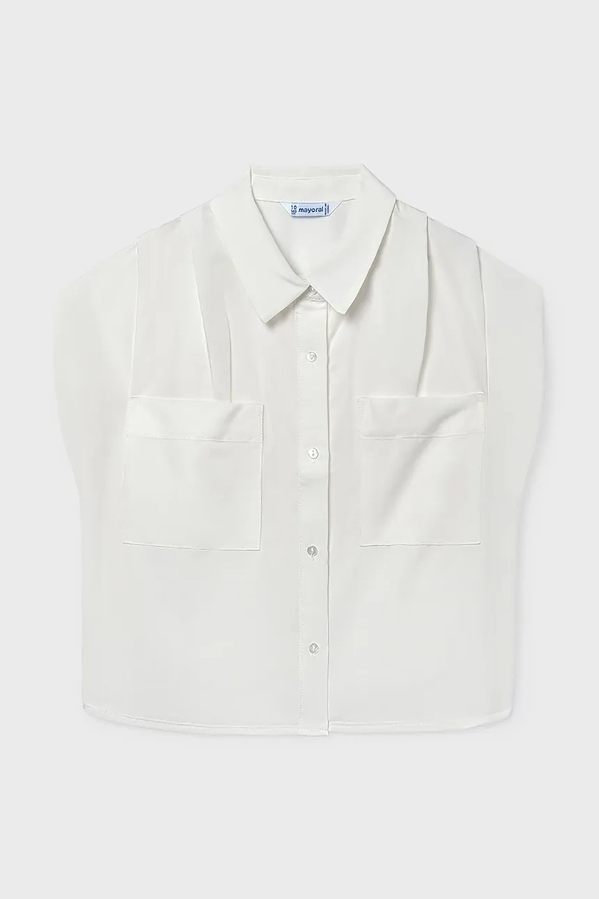United Colors Of Benetton Camicia Manica Lunga In Misto Lino Per Bambini E Ragazzi