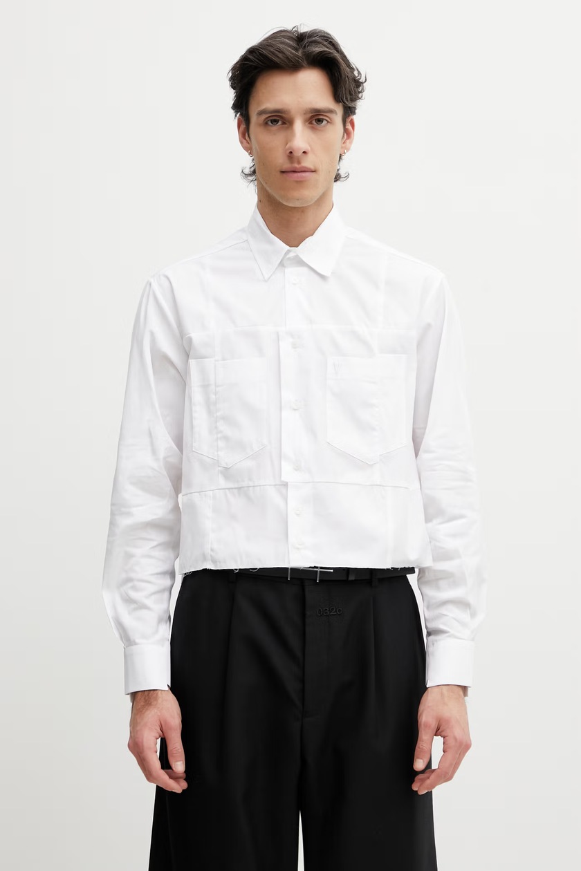 Y/Project denim shirt EVERGREEN PARIS' BEST PATCH DENIM SHIRT PRM EU