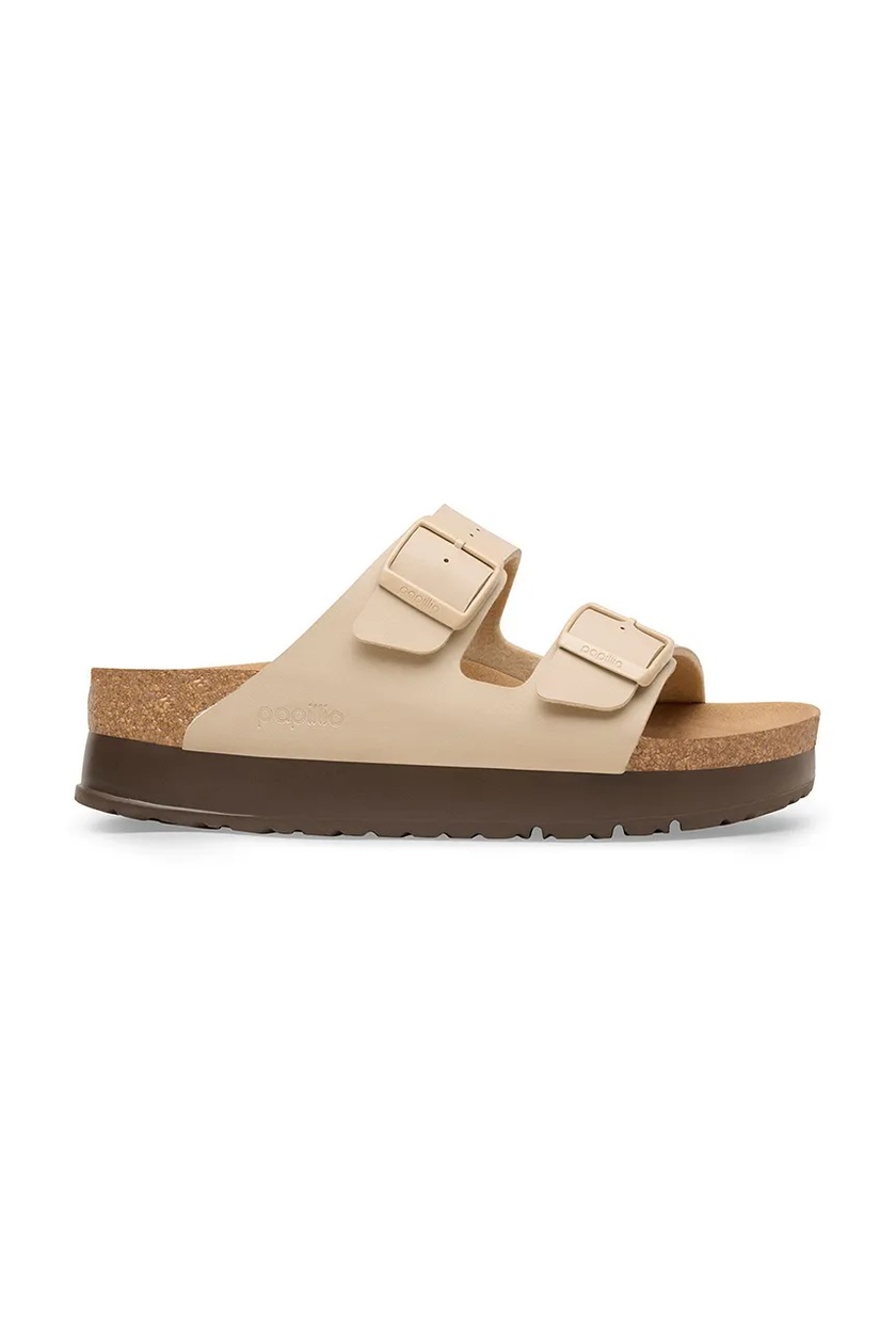 Birkenstock Arizona Flex Platform Flip-flops on the platform