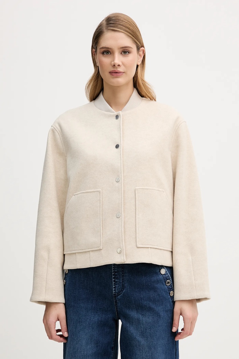 Куртка Pinko женская цвет бежевый зимняя | ANSWEAR.ua