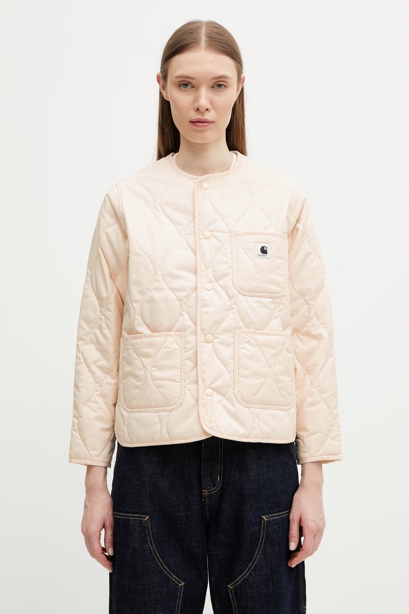 Carhartt WIP jacket and overalls for babies OG Active Jacket beige