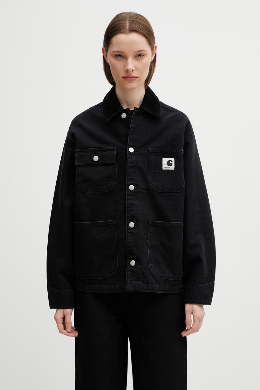 Carhartt WIP women’s ペイズリージャケット Carhartt WIP denim jacket Amherst Jacket women's white color