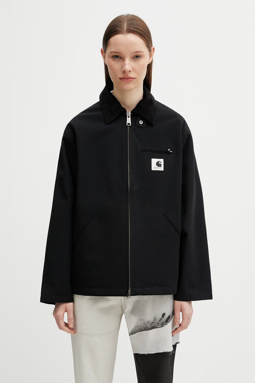 Carhartt WIP jacket W' Barnett green color I035148.2ZXXX at PRM US