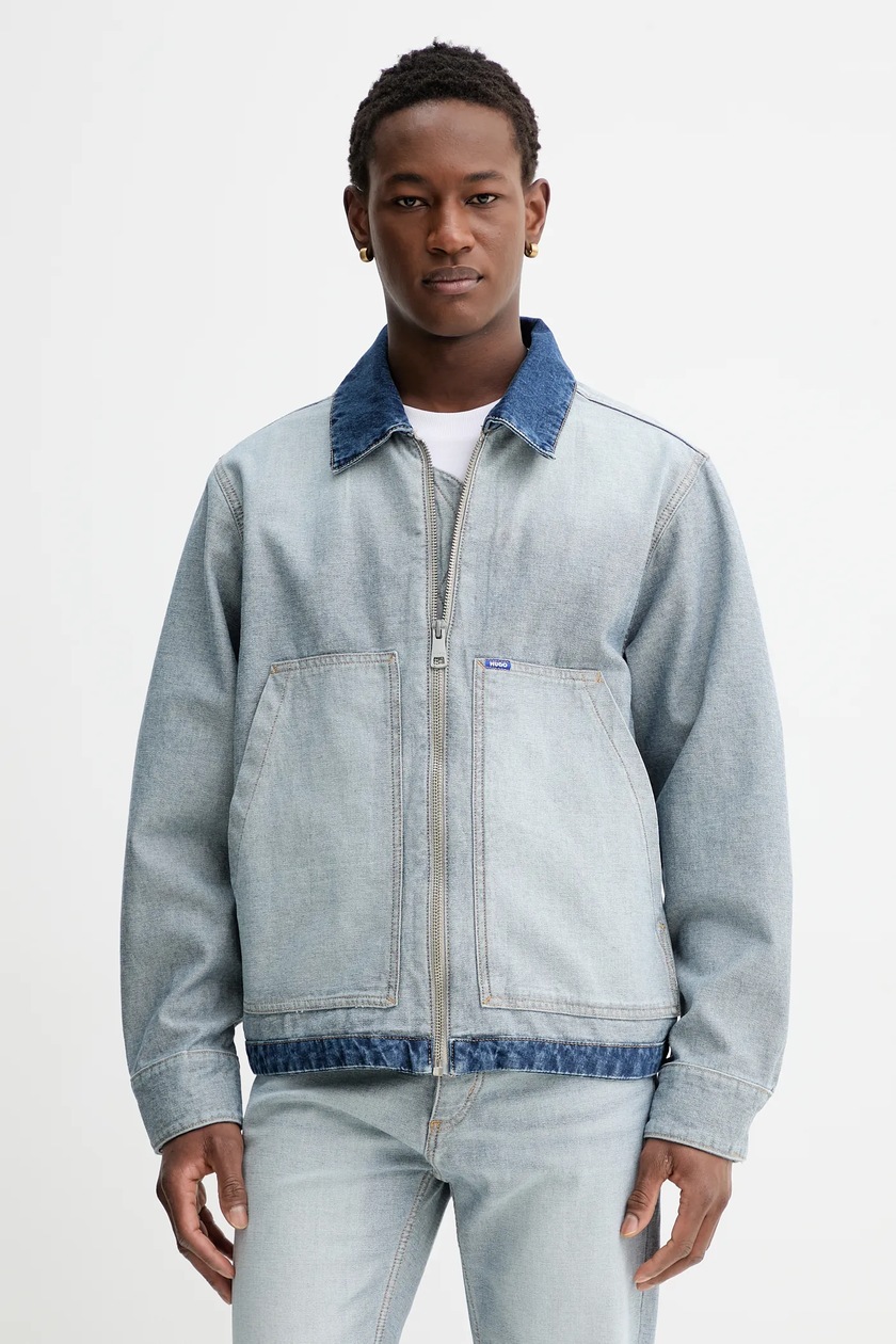 Джинсовая куртка adidas Originals First Tt Denim переходная JX6457