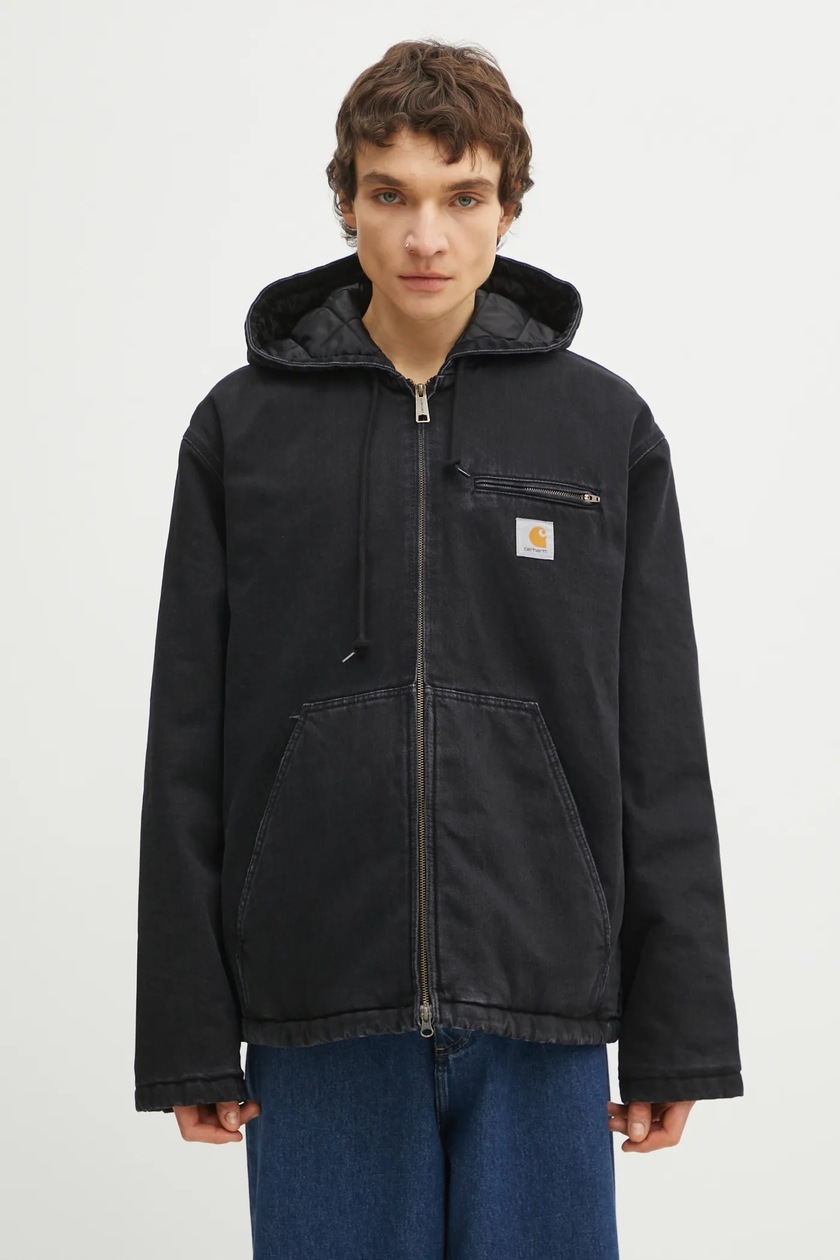 Carhartt WIP jacket Irwin Jacket black color I034504.89XX at PRM US