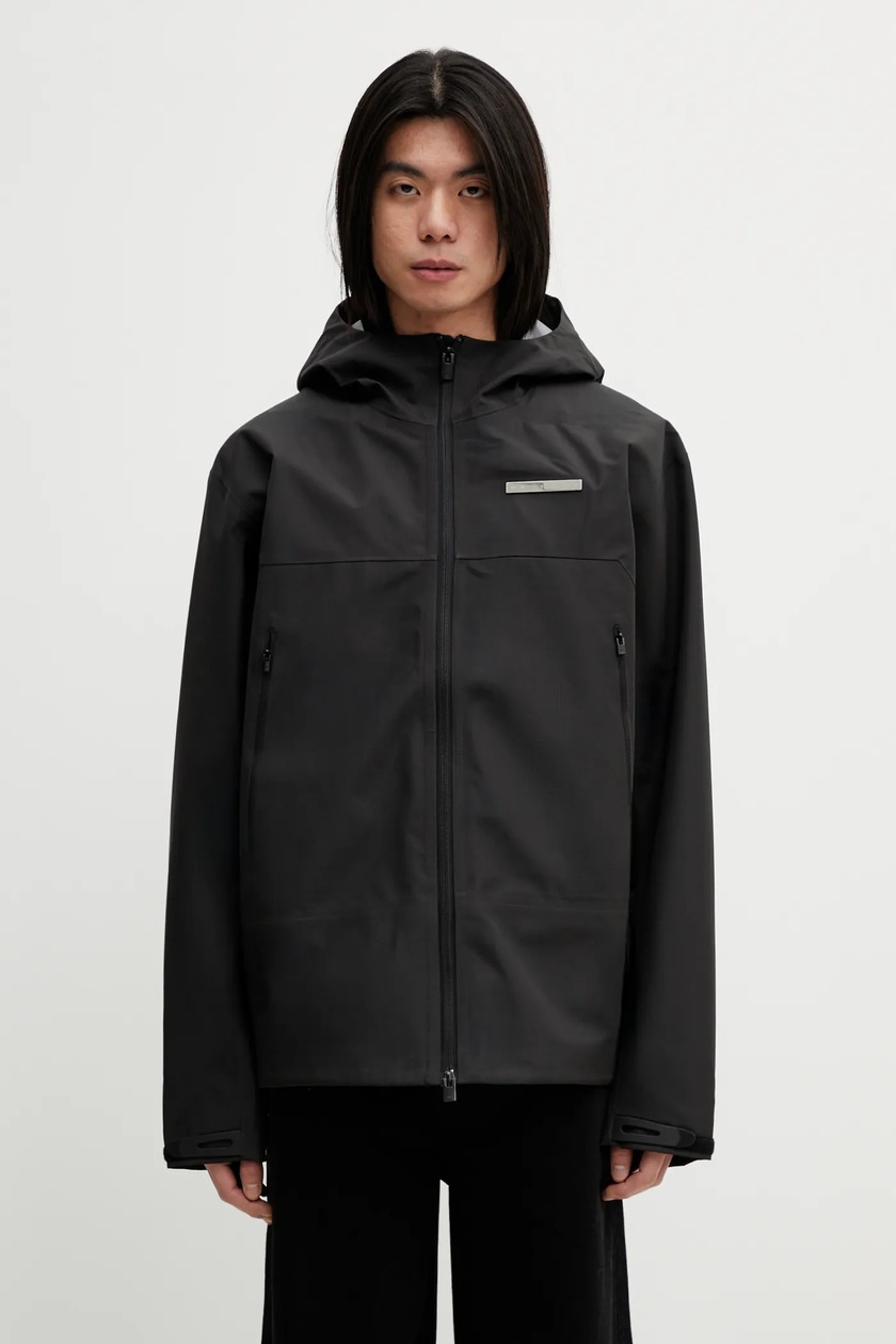 by Parra jacket Boring Village Puffer Jacket men's black color