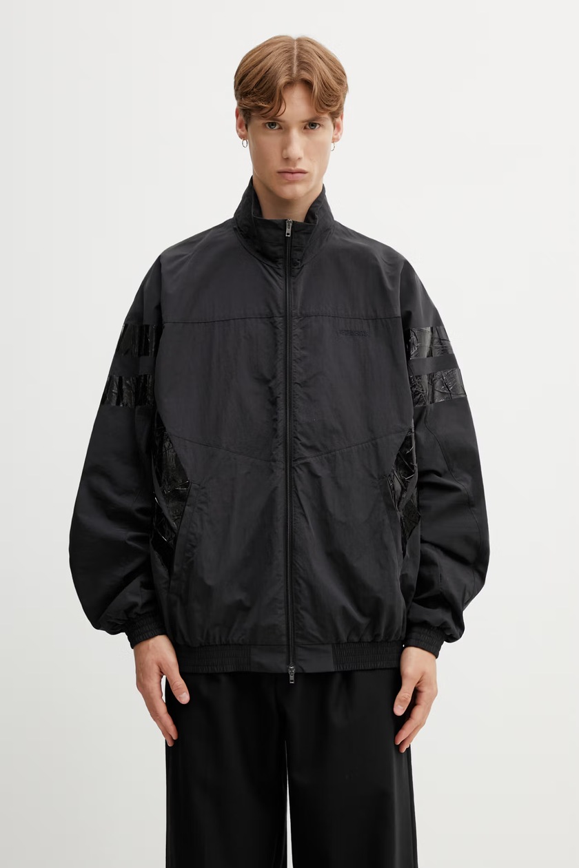 VETEMENTS reversible bomber jacket Double Zip Bomber men's black