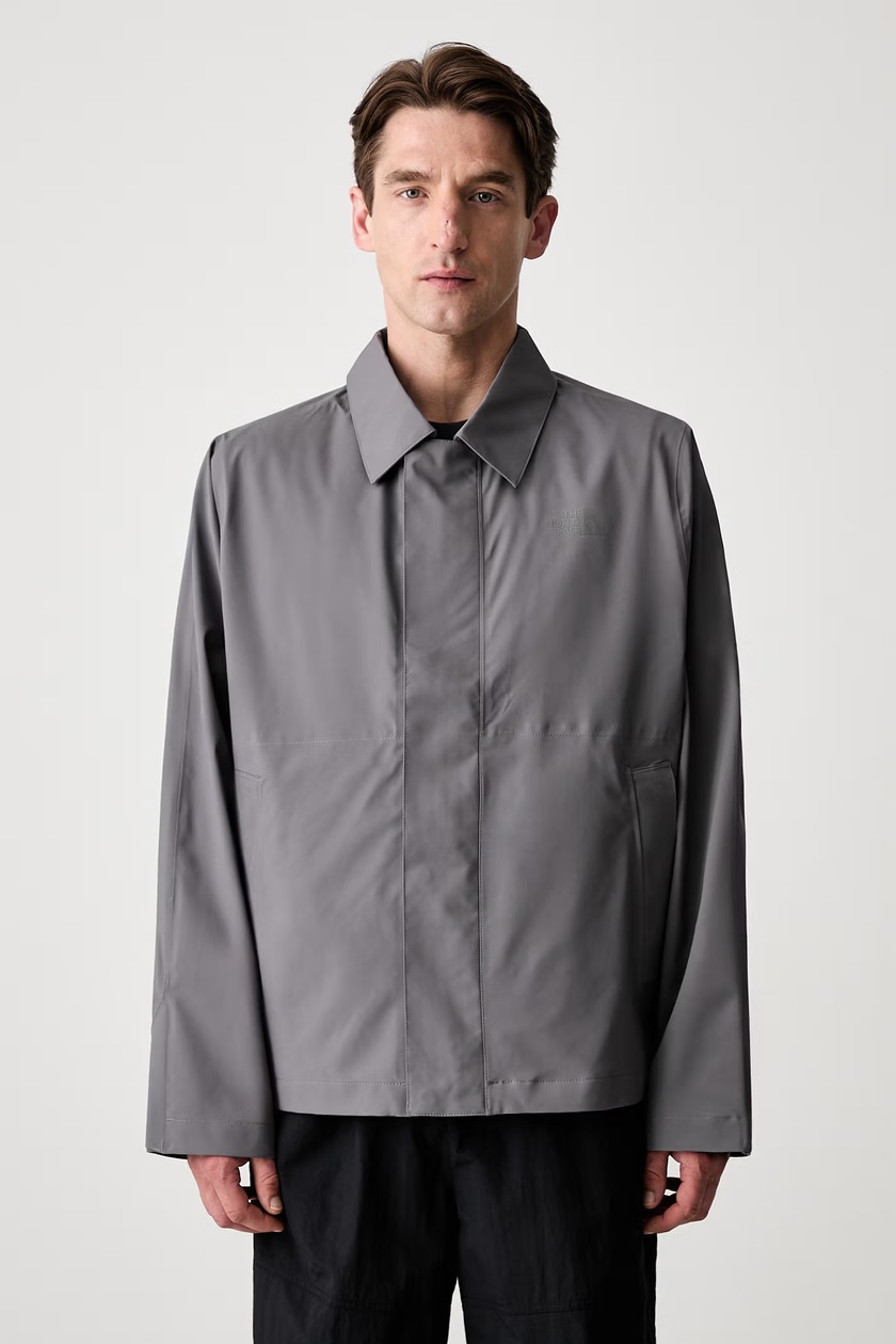 The North Face down jacket TNF x 30th Years HMLYN men's gray color
