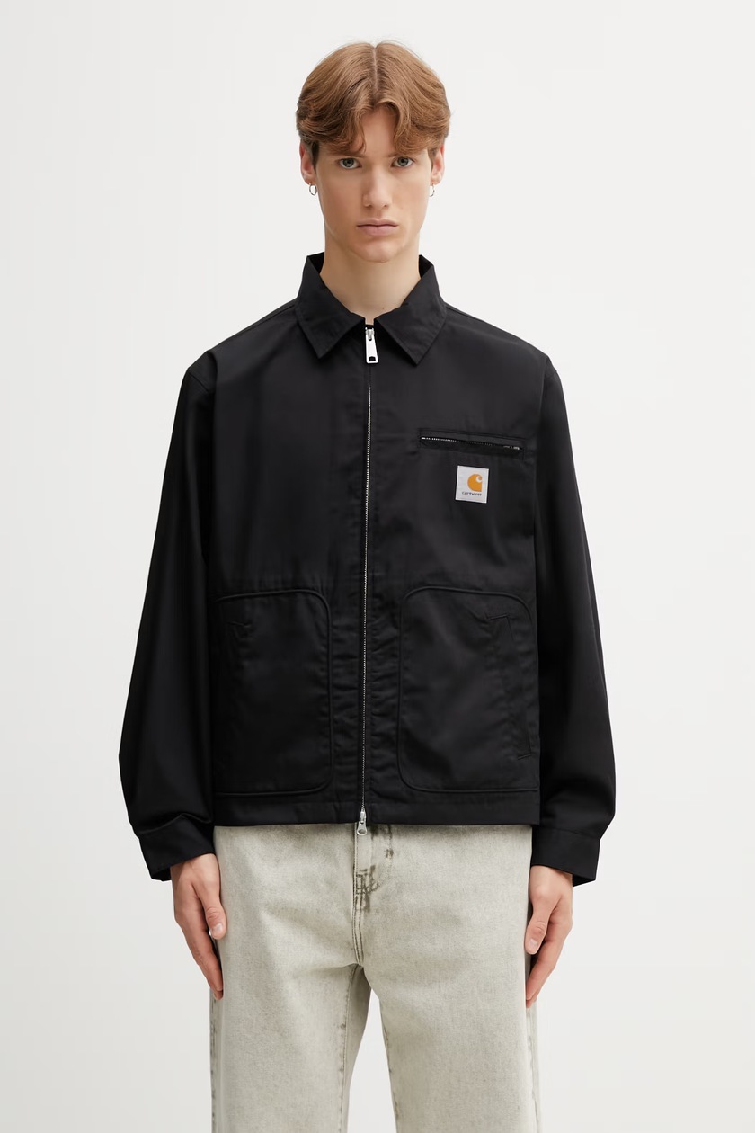 carhartt カーハートDOUBLEFRONTJACKET Carhartt WIP denim jacket OG Double Front Jacket black color