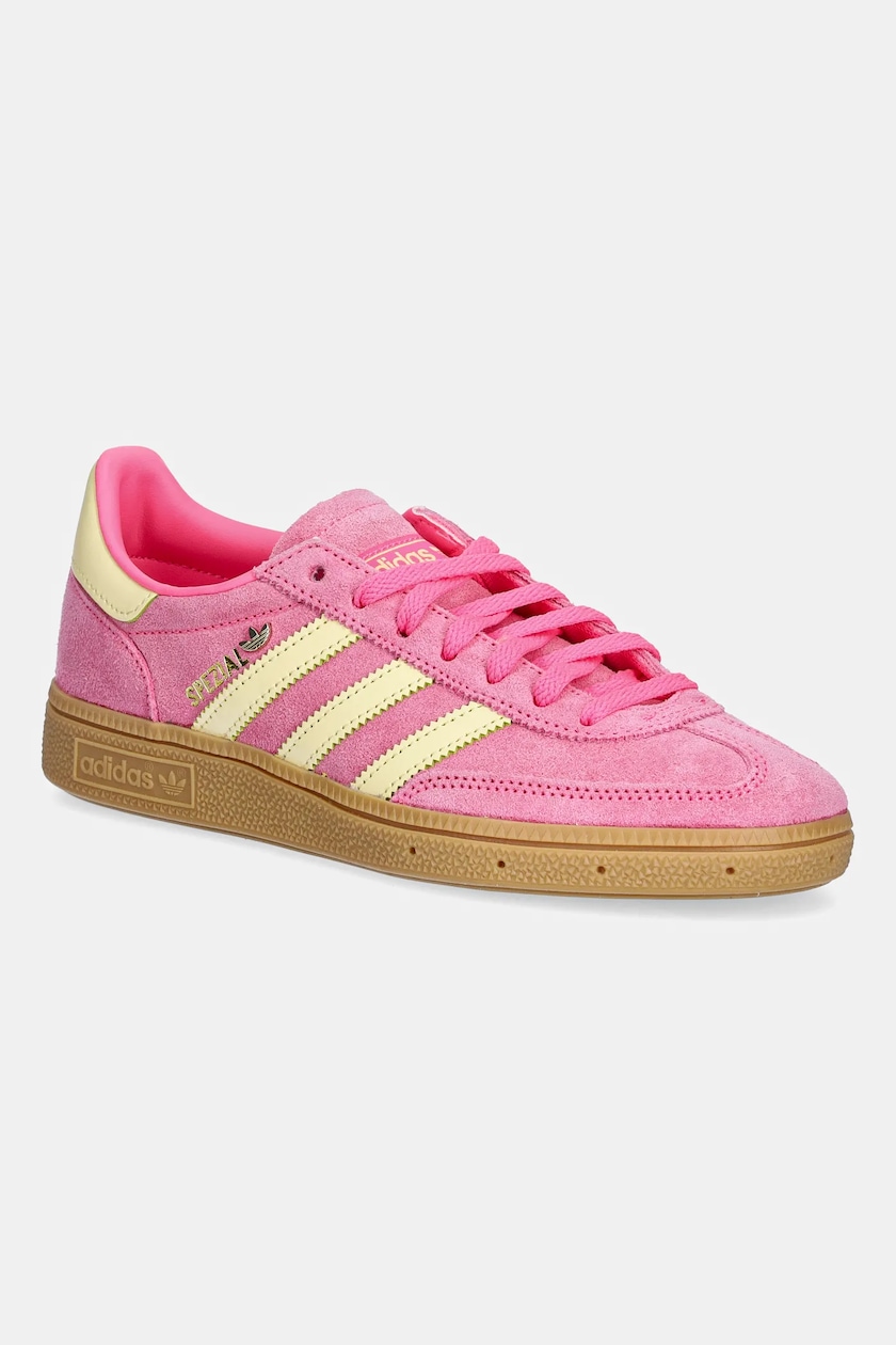 Замшевые кроссовки adidas Originals Handball Spezial W женские Замшевые кроссовки adidas Originals Handball Spezial W женские