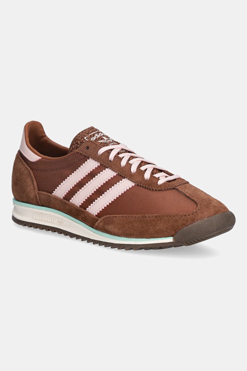 adidas Originals leather sneakers Samba OG brown color IE6522 at