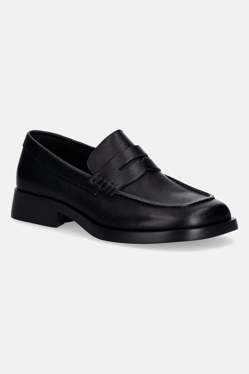 Guess Mocassini Donna In Pelle Nera Modello Wanyn - D24GU35 FL8WNYLEA14 - Eleganza E Comodità