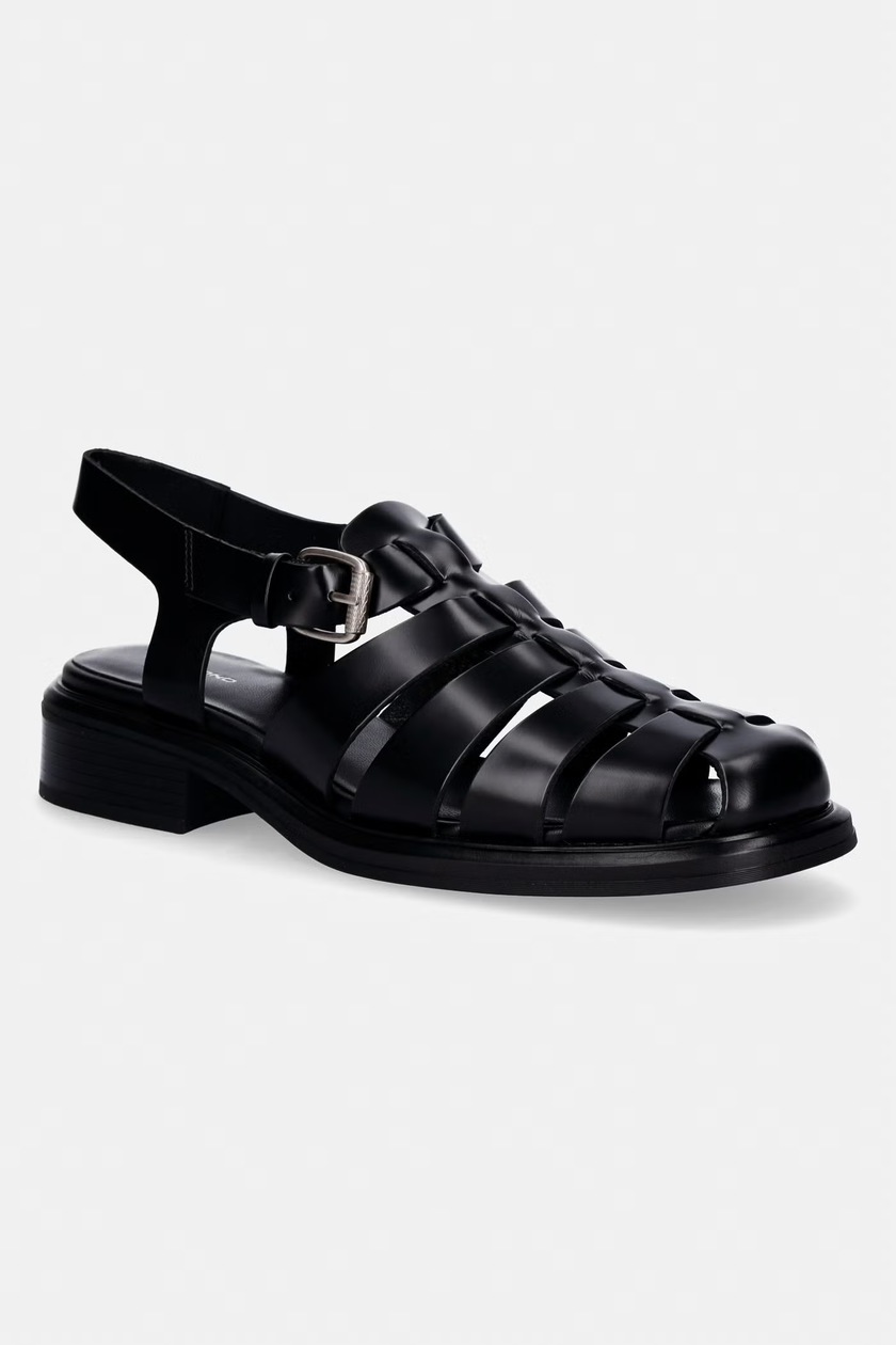 Кожаные сандалии Vagabond Shoemakers Izzy женские цвет чёрный