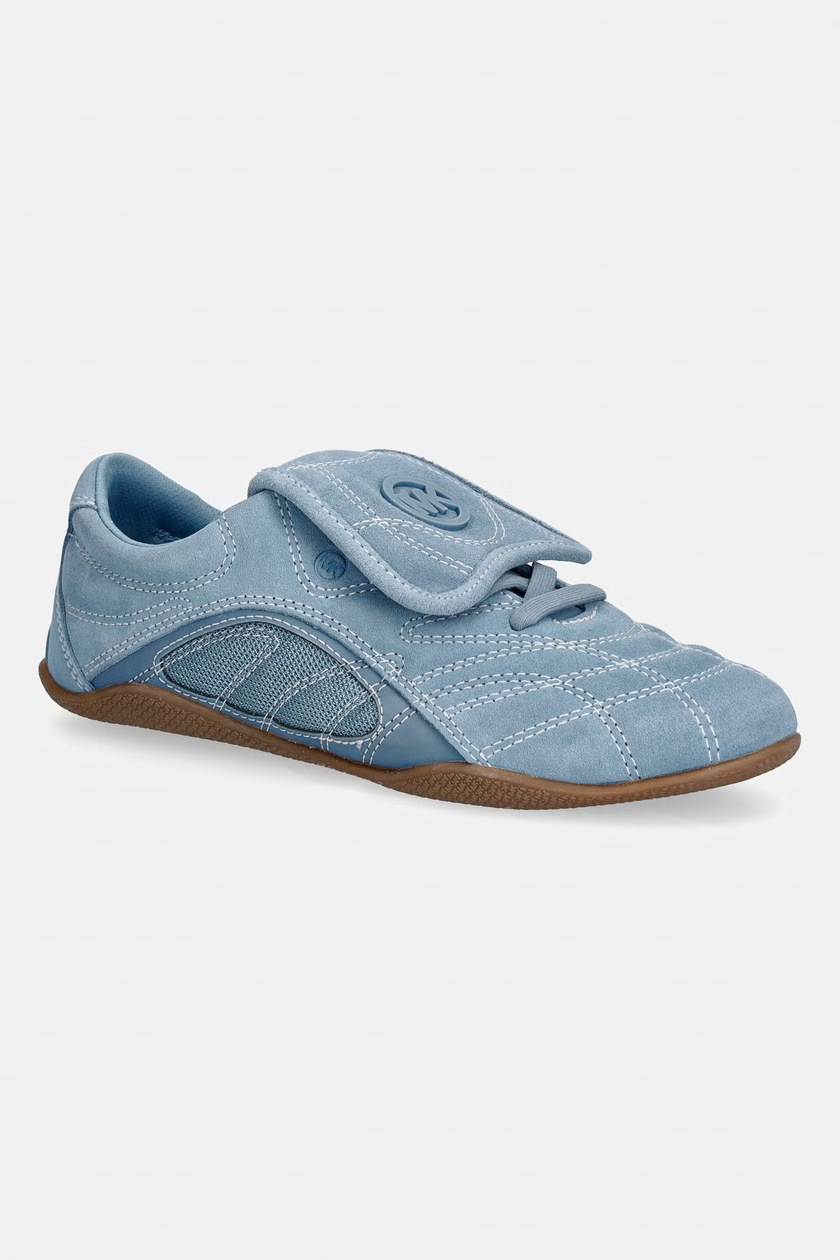 Замшевые кроссовки MICHAEL Michael Kors Nolan Lace Up 43S6NOFS2S