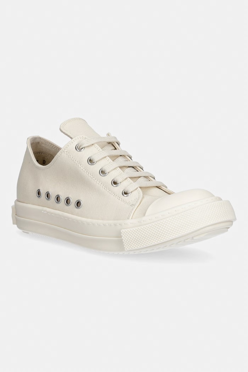 何*語様 rick owens DRKSHDW メンフィスポッズ　XS 白 Rick Owens DRKSHDW Denim Extreme Low Sneakers Women's Low beige