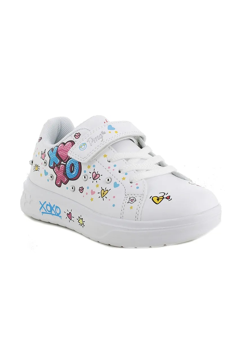Scarpe Da Ginnastica Primigi Colin – Bambine E Ragazze, Pelle E Tela, Suola In PU, Altezza Caviglia