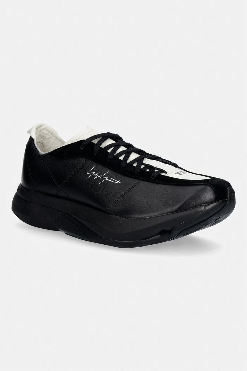 ラファ　メンズ　コアショ－ツXS ブラック Lacoste sneakers L003 NEO Tech black color 48SMA0062 at PRM US