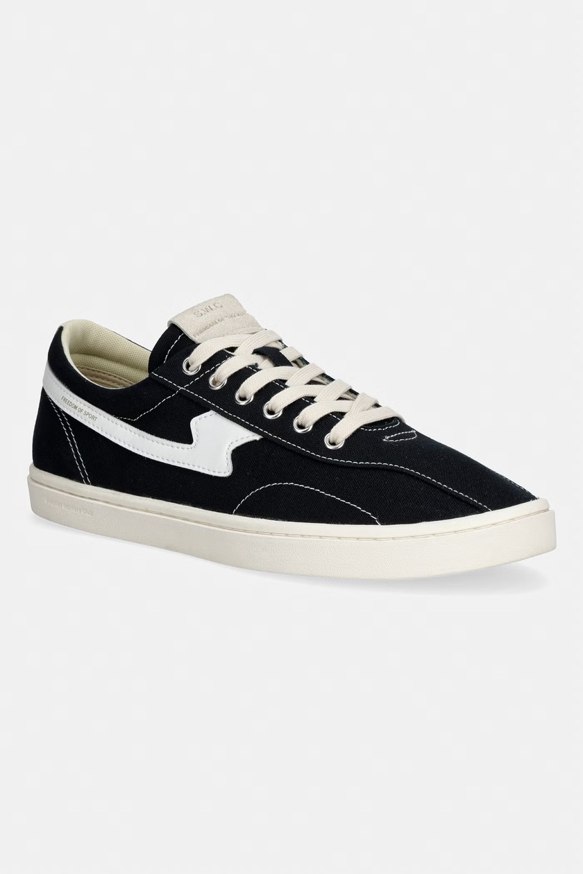 Maison MIHARA YASUHIRO leather plimsolls Hank Shoes black color