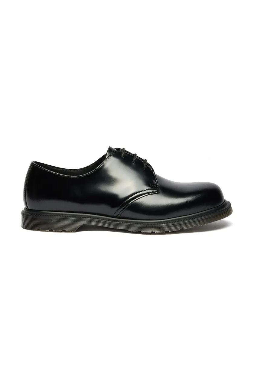 Кожаные туфли Dr. Martens 8053 Quad цвет чёрный DM24690001