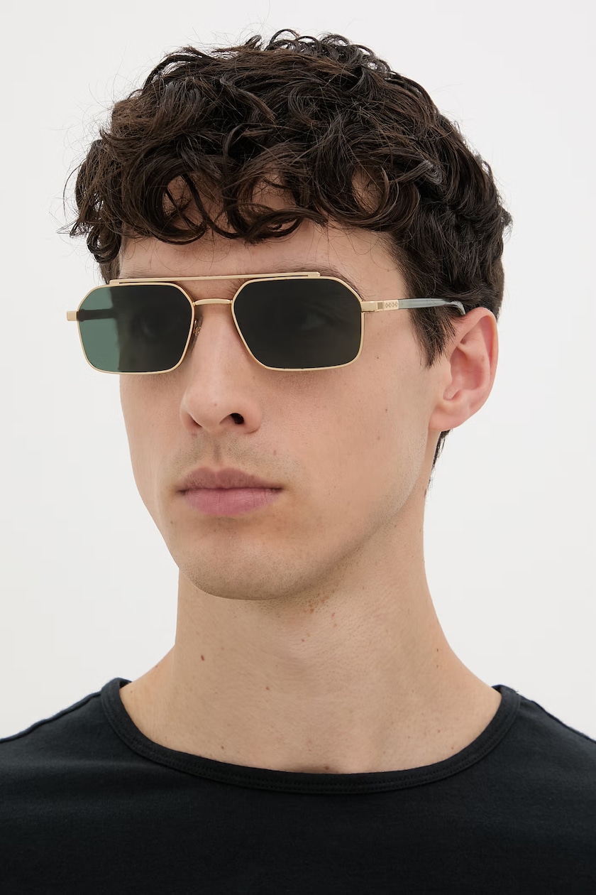 Armani Exchange солнцезащитные очки для мужчин золотые 0AX2058S