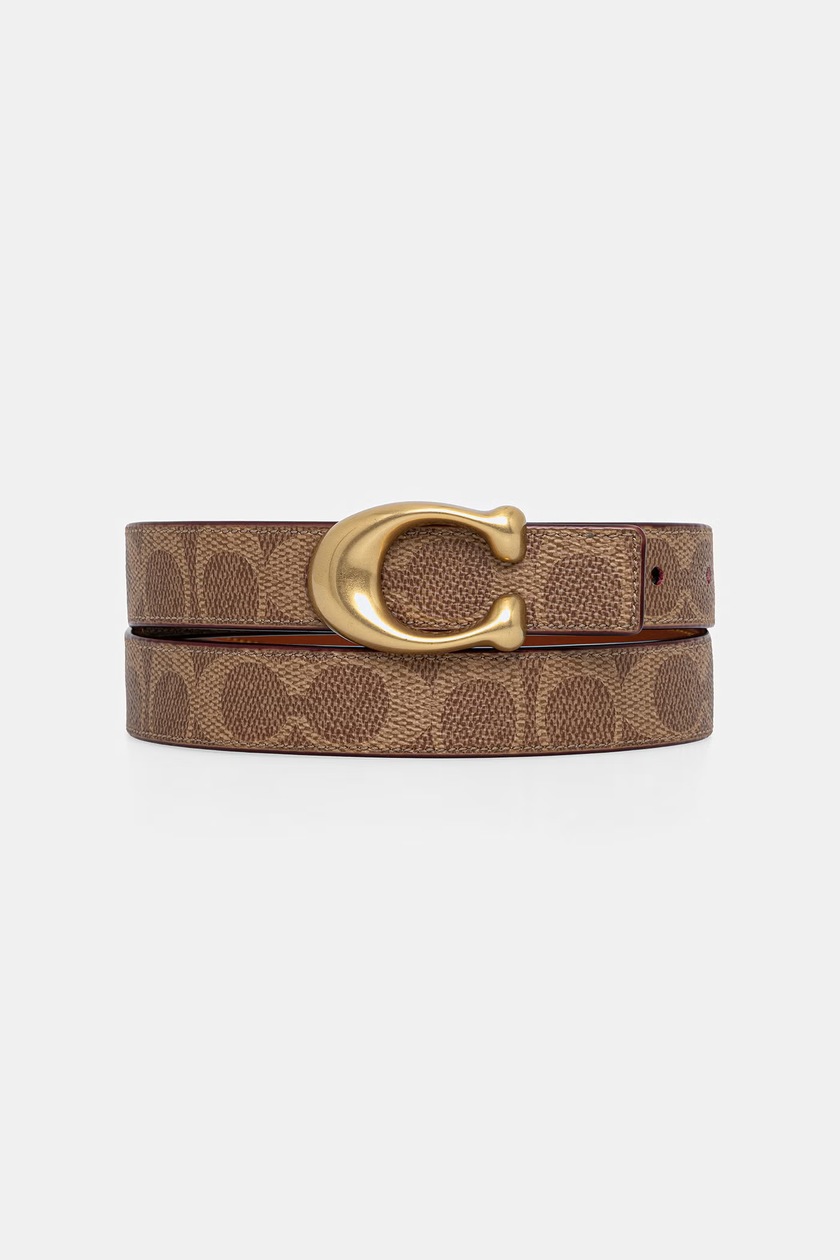 Coach reversible leather belt PRM EU display picture 1