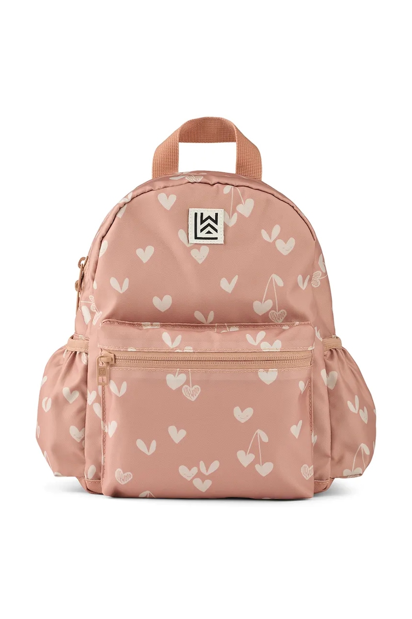 TOTTO Crayoles Zaino Scuola Unisex Rosa 20L – Con Beauty Case E Borsa Scarbe – Leggero E Impermeabile