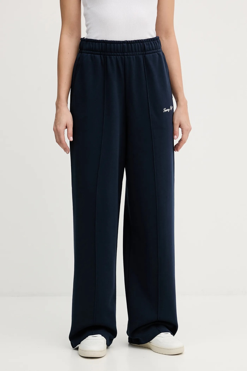 Pinko Donna Pantaloni Palazzo In Jeans 104823 A2GQ PJC