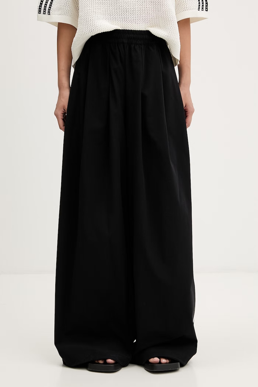 Спортивные штаны adidas Originals Wide Leg Pants цвет чёрный