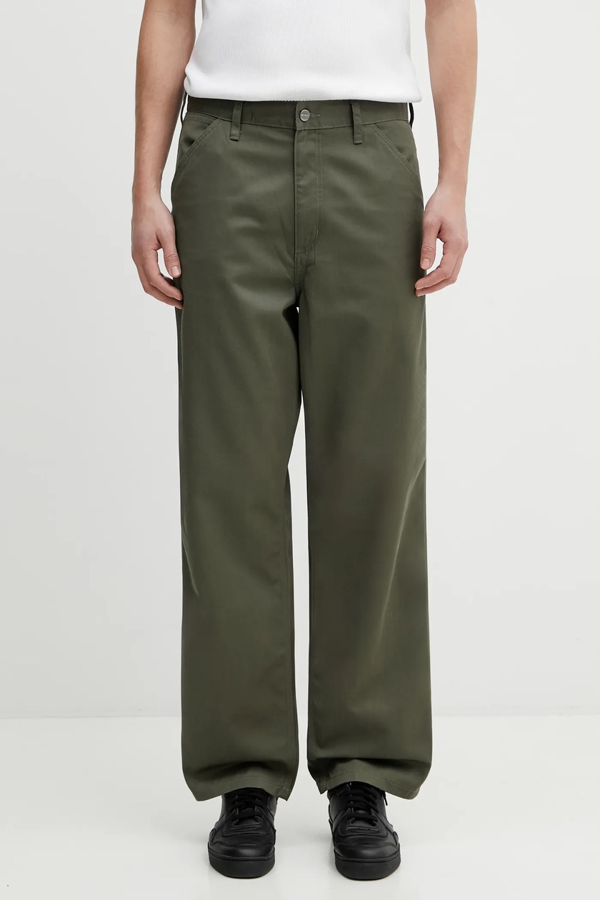 Carhartt WIP trousers Simple Pant green color I034907.1102 at PRM US