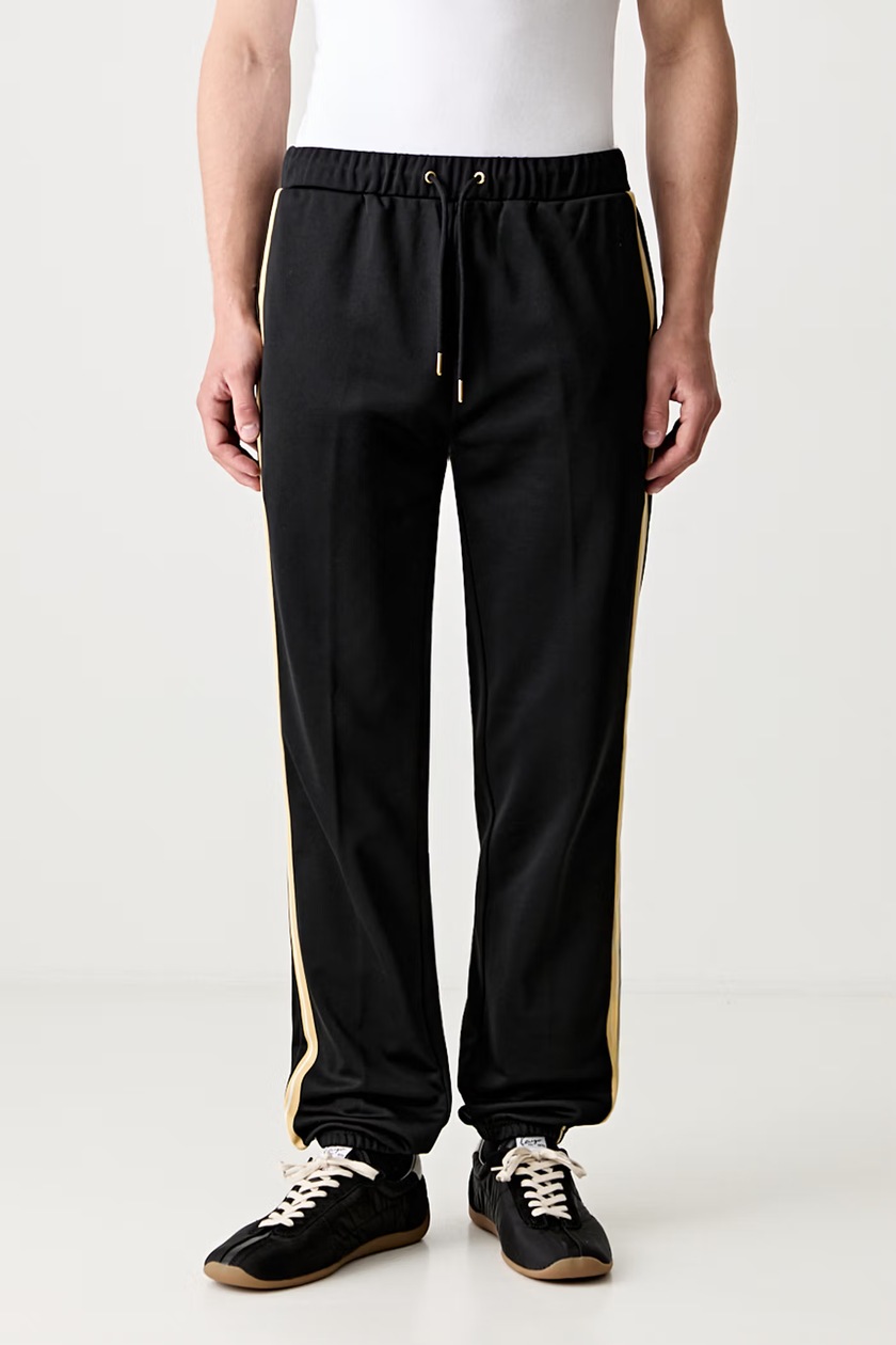 Maharishi trousers Veg Dyed Cargo Track Pants Japanese men's black