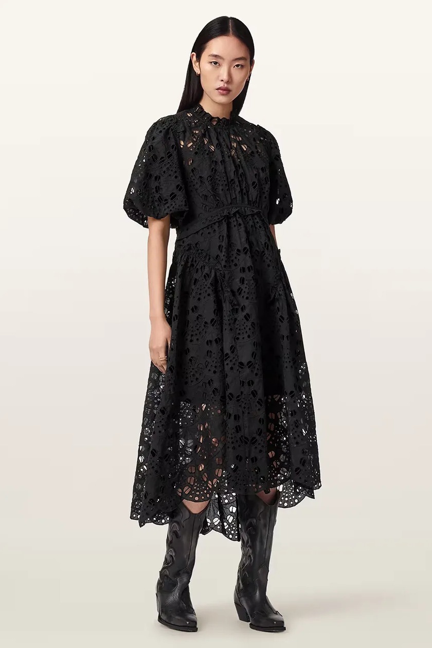 chinese dress ladies Amazon.com: AllSaints Womens ABI LACE Dress Black 0 : Clothing, Shoes &  Jewelry