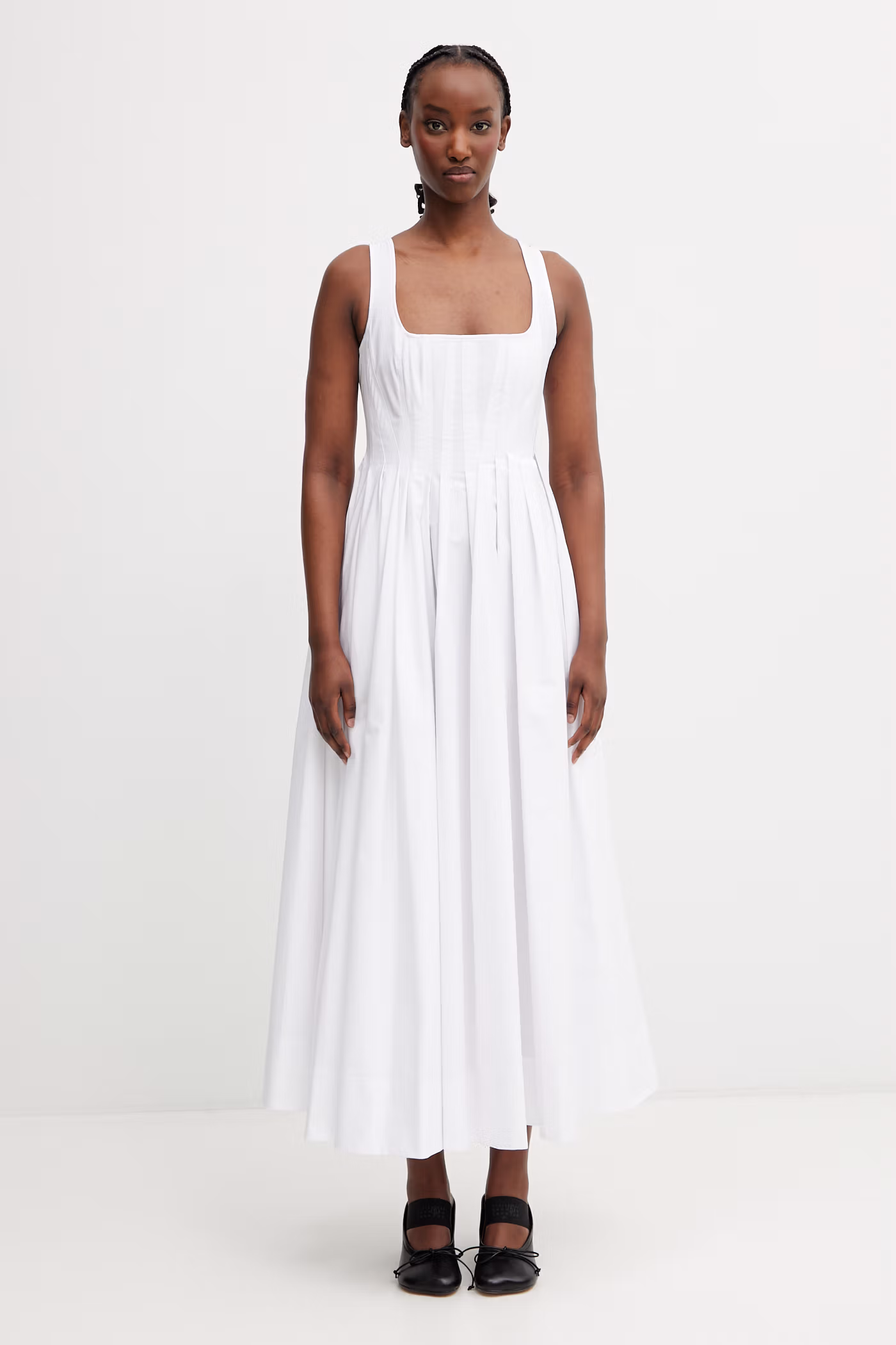 crochet dress sleeveless Stephanie How to match your Elegant vintage mini dress for women VEC32568 COLOR:White
