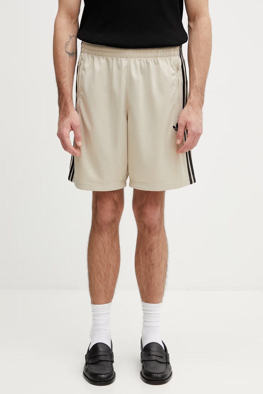 AAPE cotton shorts Now Woven beige color AAPSPMB670XXO at PRM US