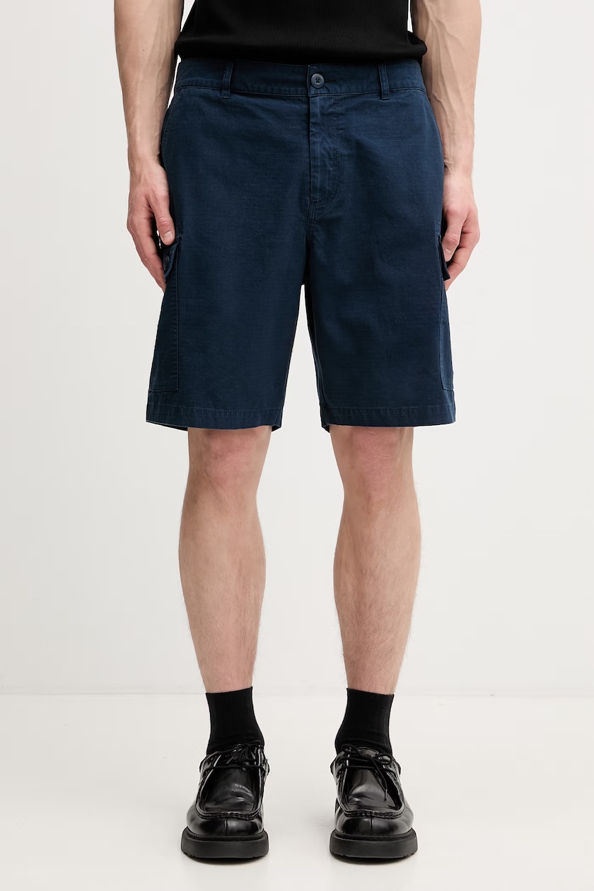 Evisu denim shorts men's blue color at PRM US Evisu denim shorts men's blue color at PRM US